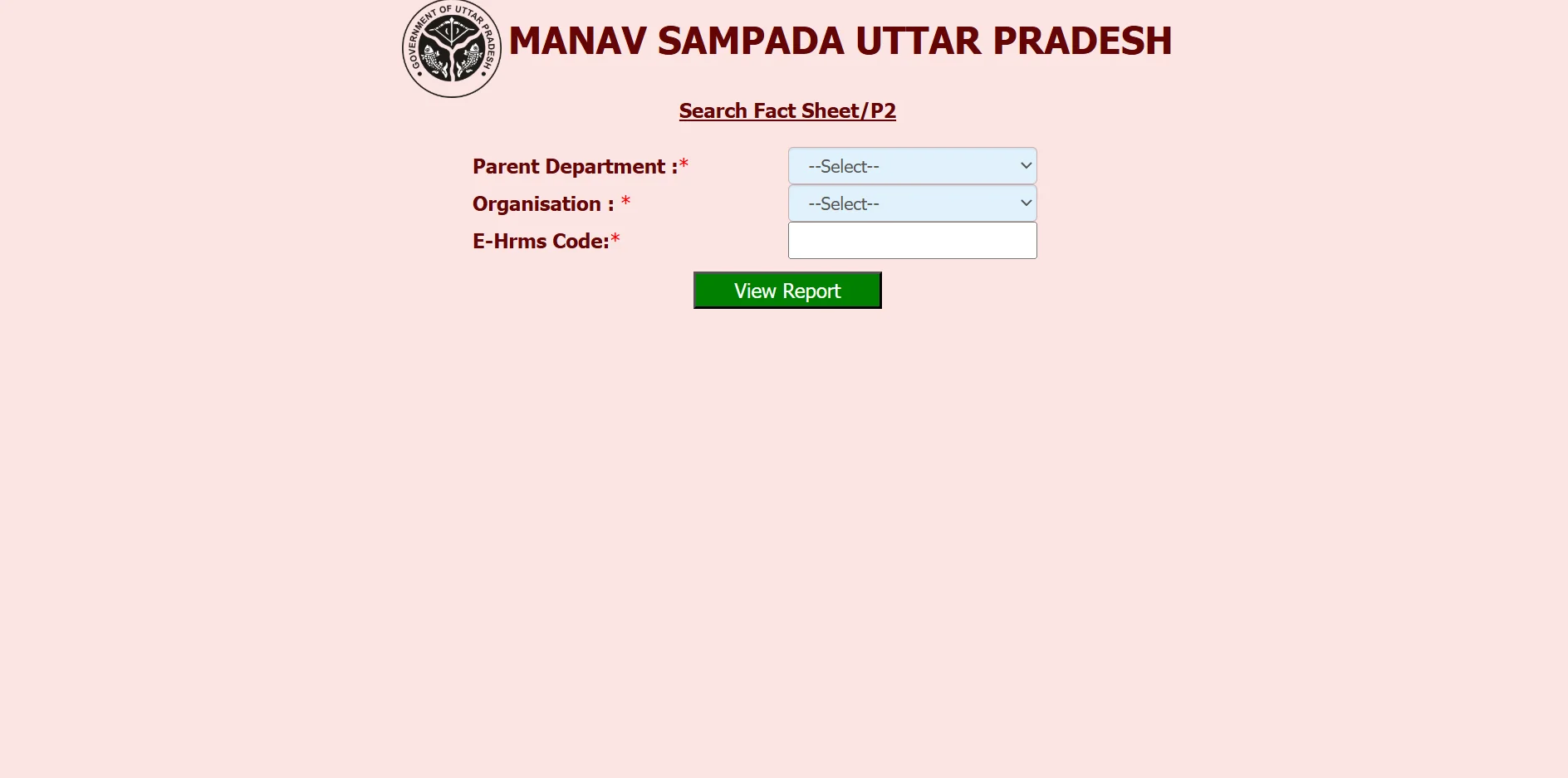 Manav Sampada Department Wise Offices List